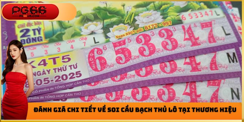 Đánh giá chi tiết về soi cầu bạch thủ lô tại thương hiệu