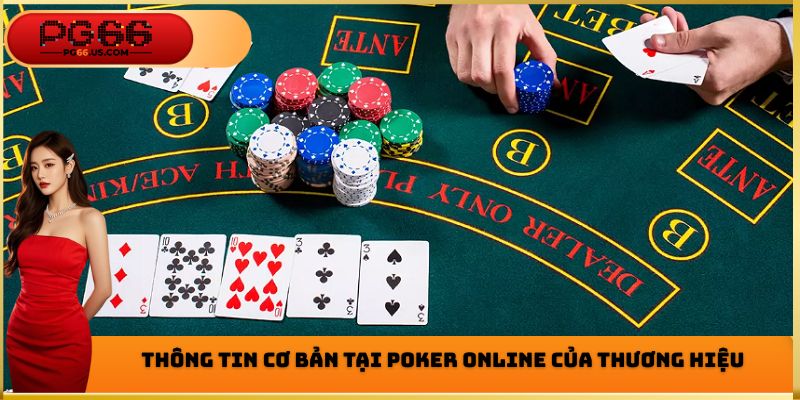 Thông tin cơ bản tại Poker Online của thương hiệu